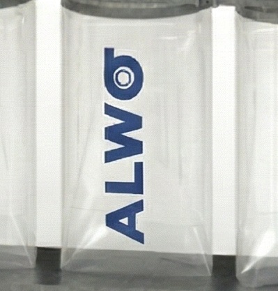 Sac colector ALWO montat pe exhaustor