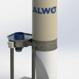 Exhaustor local cu un sac ALWO 1