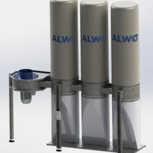 Exhaustor local cu trei saci ALWO 3